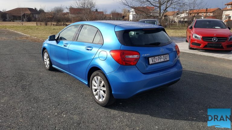 Mercedes A-klasa 180 CDI, metalik, 16″ alu