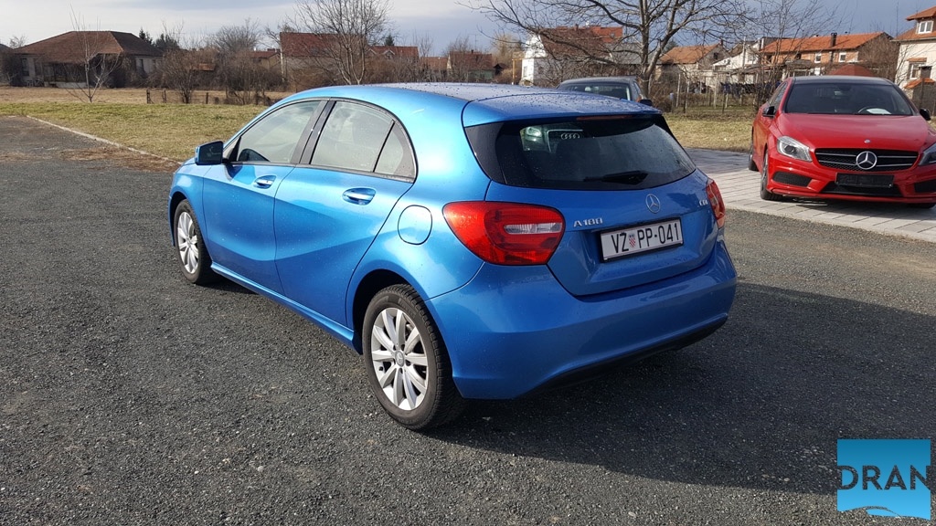 Mercedes A-klasa 180 CDI, metalik, 16″ alu