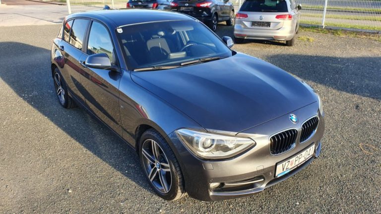 BMW serija 1 118d Sport, automatik, bi-xenon, navi, 17″ alu, pdc x2