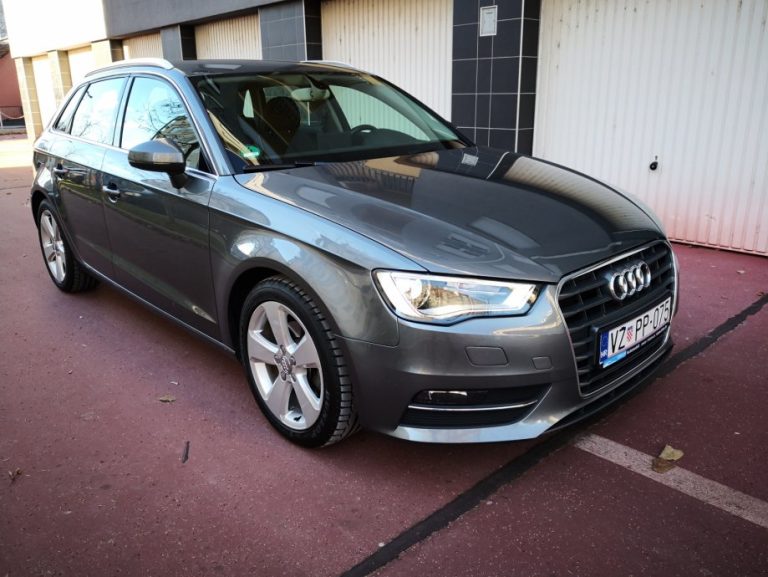 Audi A3 Sportback 2,0 TDI 150ks, bi-xenon, led, MMI Navi PLUS, 17″alu