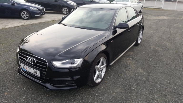 Audi A4 2,0 TDI 190ks, S-Line, bi-xenon, led, 18″ + 16″ alu, servisna