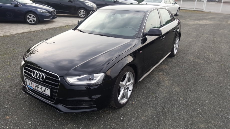 Audi A4 2,0 TDI 190ks, S-Line, bi-xenon, led, 18″ + 16″ alu, servisna