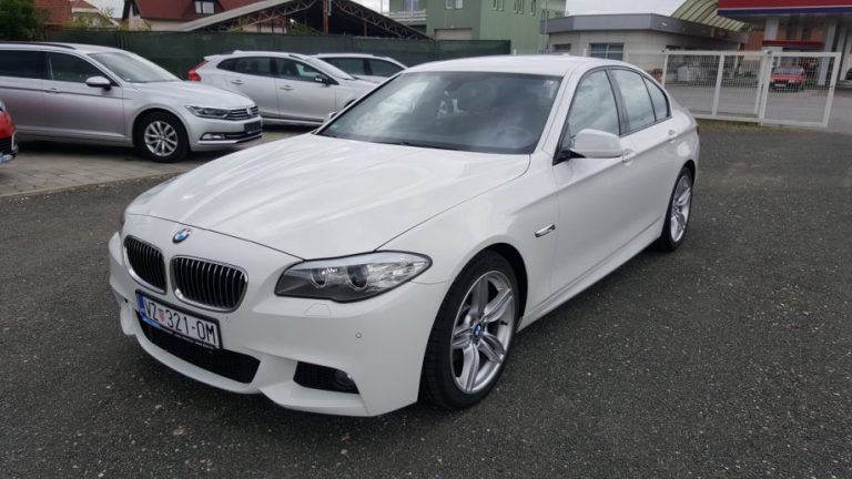 BMW serija 5 520d automatik M paket tvornički, 19″ alu, navi, koža
