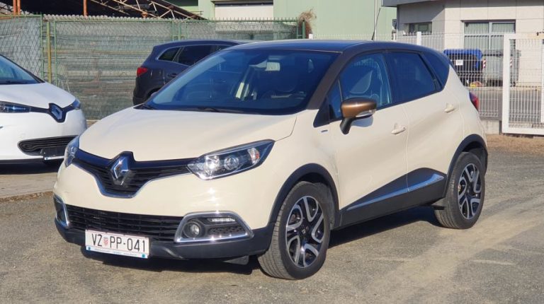 Renault Captur dCi 90 Hypnotic, 17″ alu, navi, koža, kamera, jamstvo