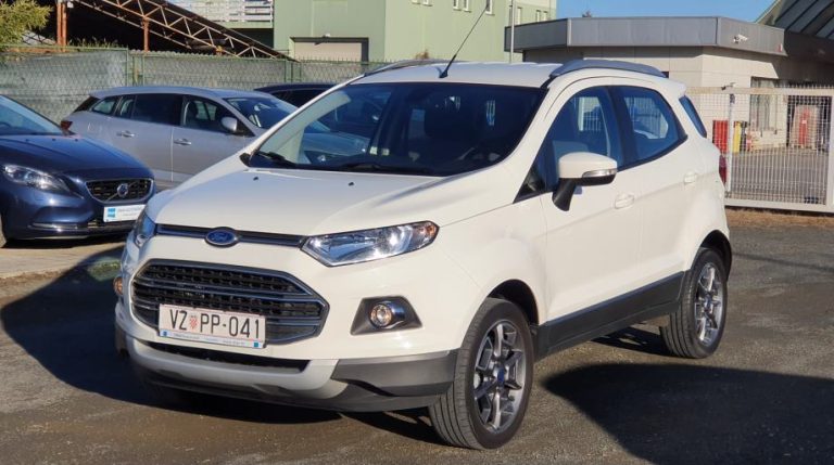 Ford Ecosport 1,5 TDCi, Titanium, 17″ alu, klima, servisna, jamstvo