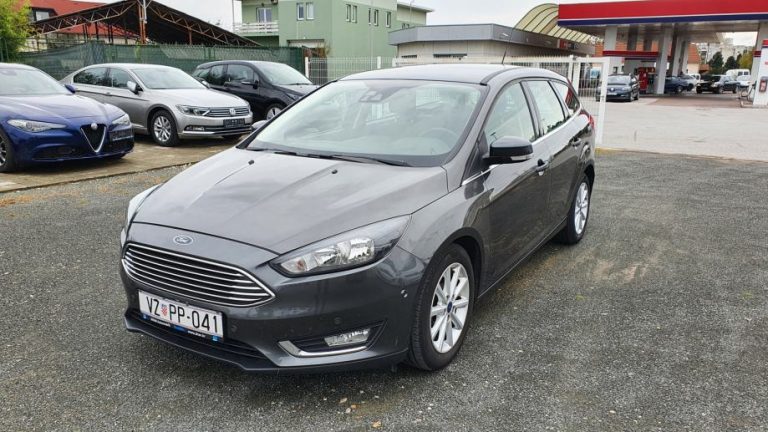 Ford Focus Karavan 1,5 TDCi, Titanium, 16″ alu, navi, pdc, servisna
