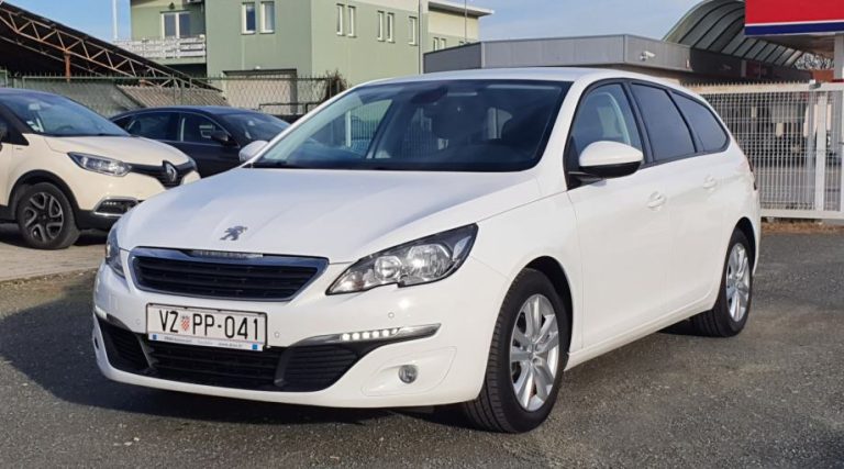Peugeot 308 SW 1,6 BlueHDi , 16″alu, navigacija, pdc x2, servisna