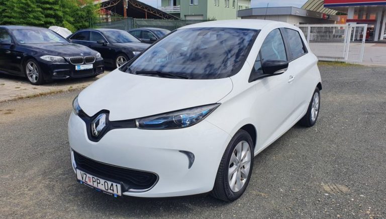 Renault ZOE 65kw / 88ks Intens, automatik, 16″ alu, kamera, PDV
